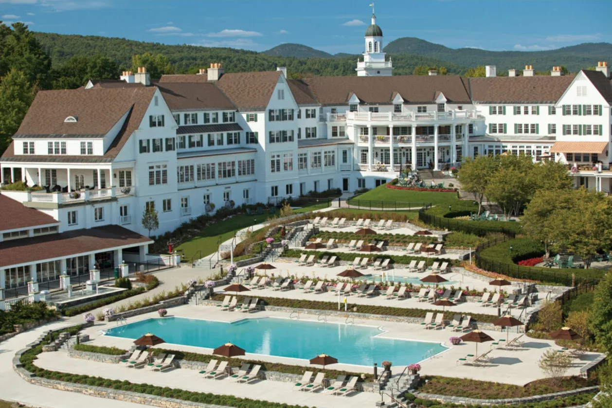 Exterior shot of The Sagamore Upstate New York spa resort